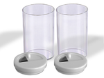 Rotary Grater Containers and Lids (2)