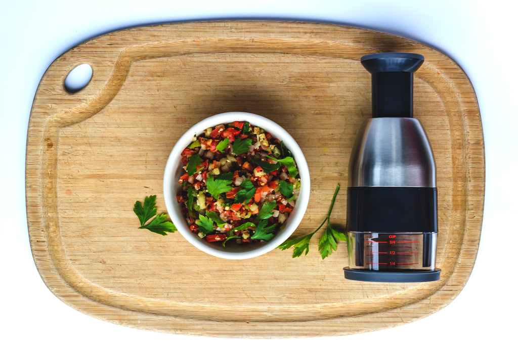 This vegetable chopper is a life saver, and if you don't already have